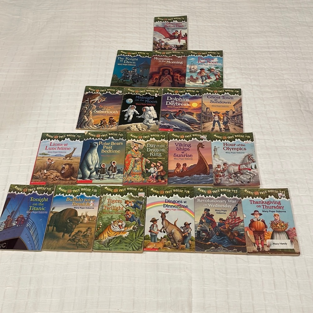 Bundle 20 Magic tree house series accelerated reader paperback books